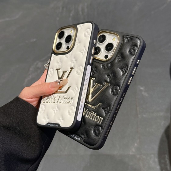 Trendy Branded Phone Cases for iPhone 16/15/14/13/12/11 Pro Max/Plus - Shockproof Phone Covers